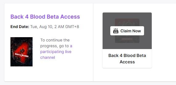 Cara mendapatkan Kode-Beta Back 4 Blood (PS4)