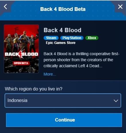 Cara mendapatkan Kode-Beta Back 4 Blood (PS4)