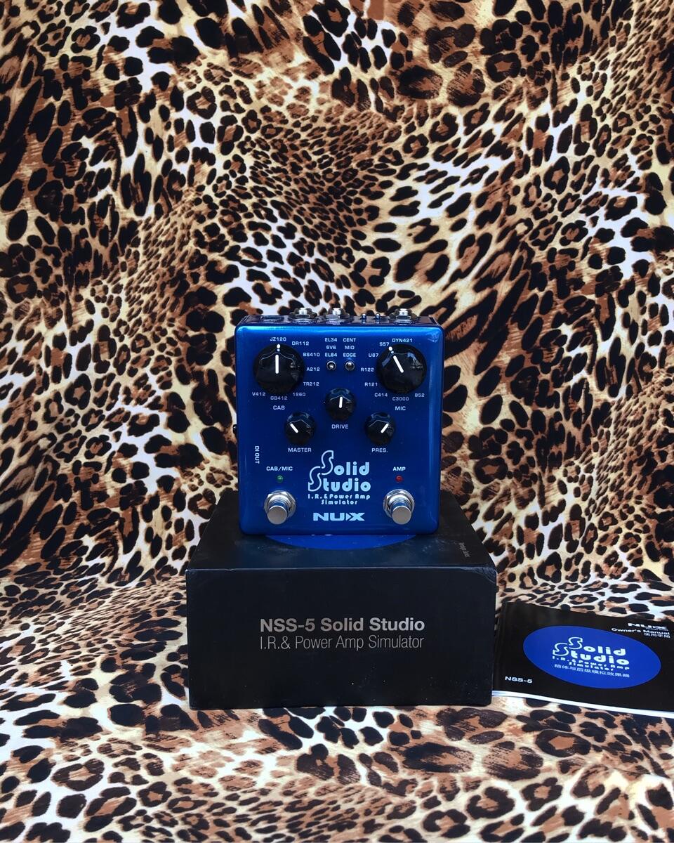 Jual Nux Solid Studio IR & Power Amp Simulator Pedal KASKUS