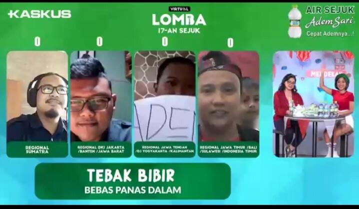 Agustusan #DiRumahAja, Lomba Ini Bisa Dilakukan Secara Virtual dan Dijamin Seru