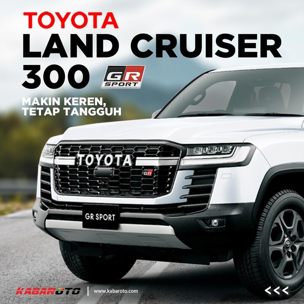 Toyota Land Cruiser 300 Series GR Sport, Lebih Menggemaskan