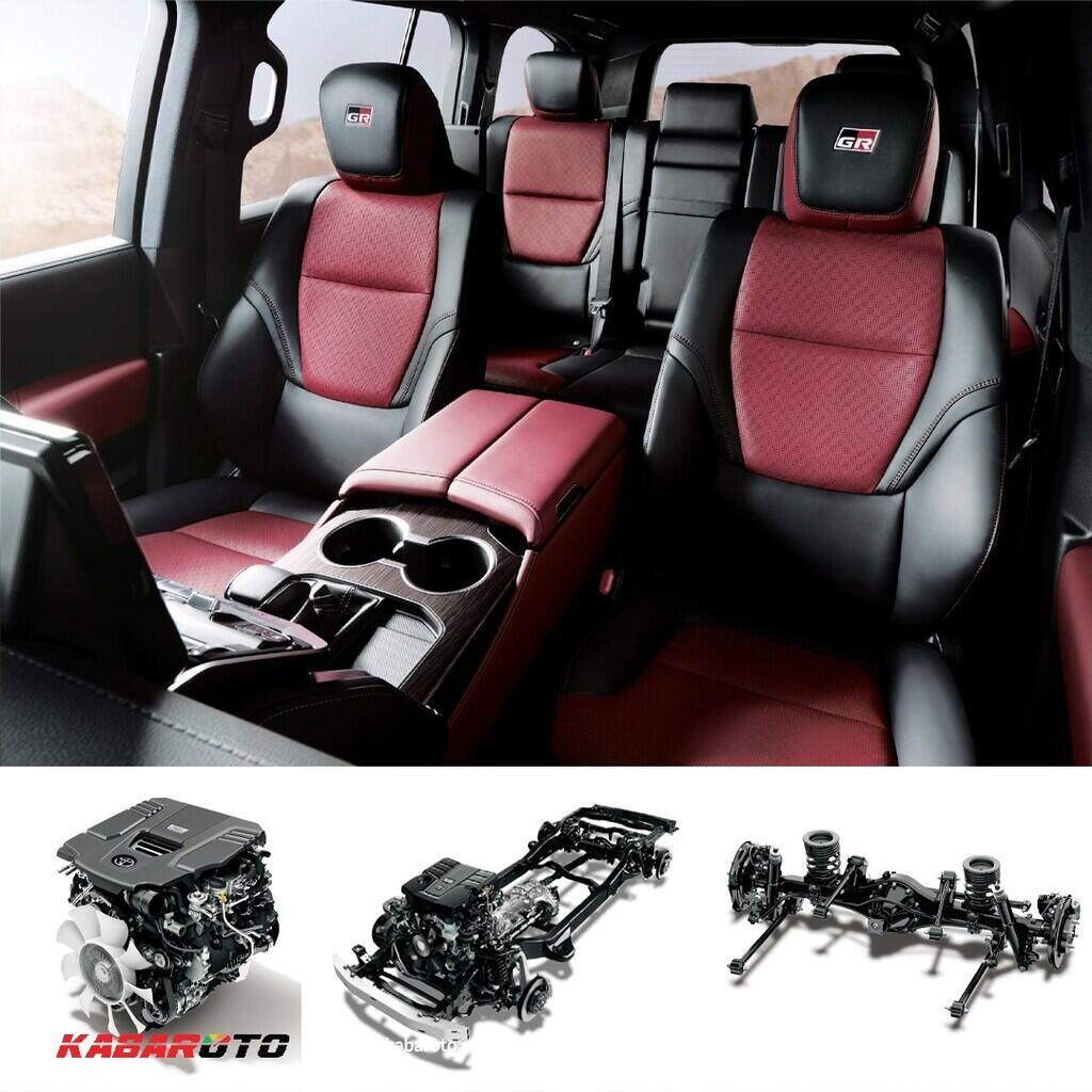 Toyota Land Cruiser 300 Series GR Sport, Lebih Menggemaskan