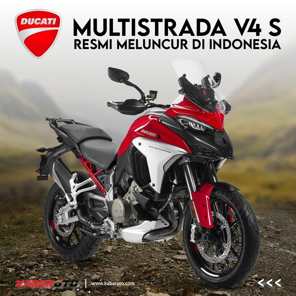 Ducati Multistrada V4 Resmi Meluncur Di Indonesia