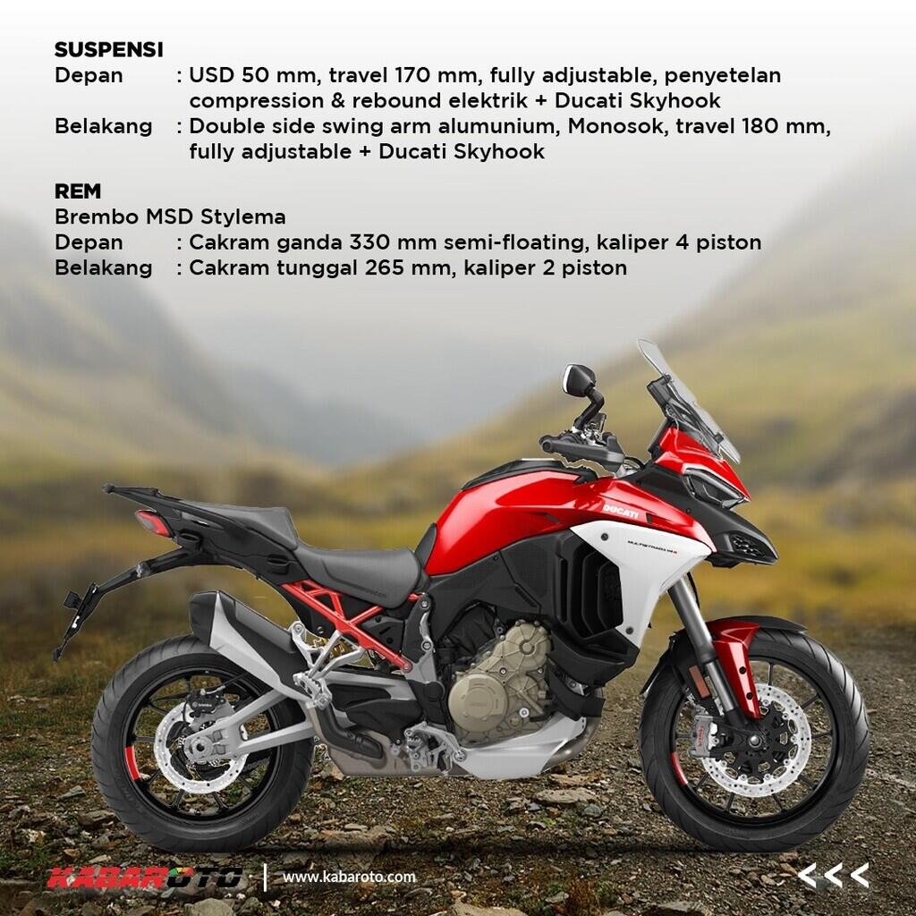 Ducati Multistrada V4 Resmi Meluncur Di Indonesia