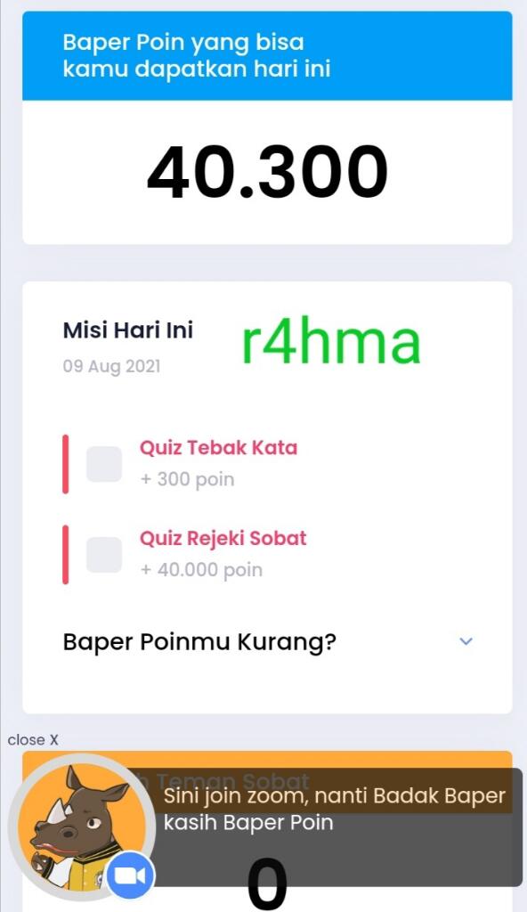 Buat Kamu Yang Baper, Mending Berburu Poin Di Club Sobat Badak