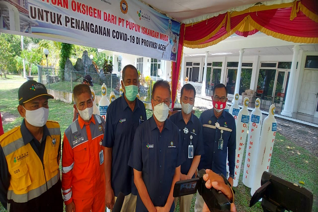 Optimalkan Kembali Pabrik, PT PIM Bantu Kebutuhan Oksigen di Provinsi Aceh