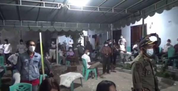 Nekat Gelar Pernikahan Tanpa Izin, Acara Resepsi Dibubarkan