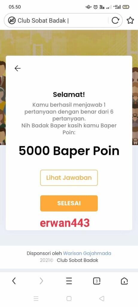 Kesempatan Kedua,Jangan Sampai Ketinggalan