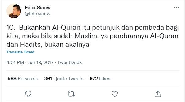 Ajak Duel Haramkan Musik, Cak Nun: Alat Utama Menjadi Orang Islam bukan Alquran