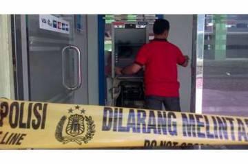 Bobol ATM dengan Las, Pencuri Gondol Rp800 Juta di Bandung