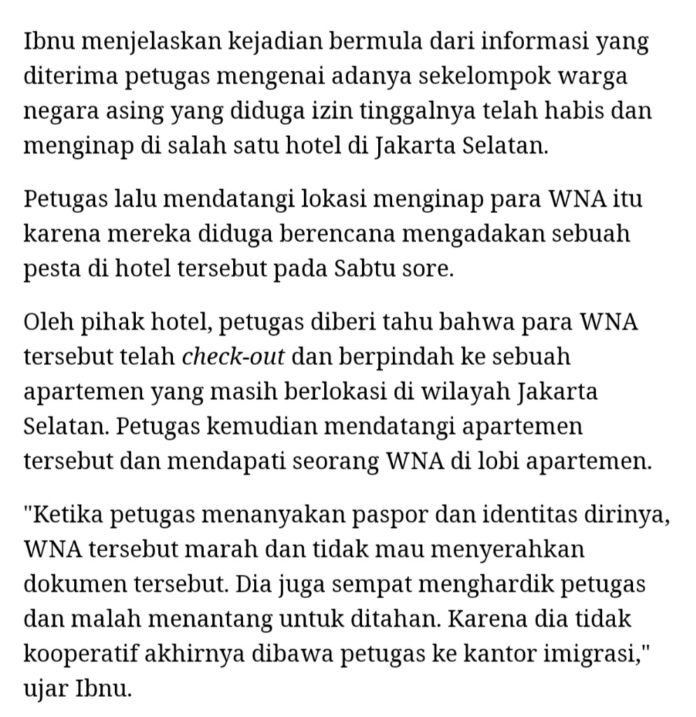 Diplomat Nigeria Diduga Dipukul Petugas Imigrasi Indonesia