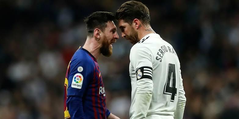 Liones Messi dan Sergio Ramos dari Lawan Jadi Kawan 