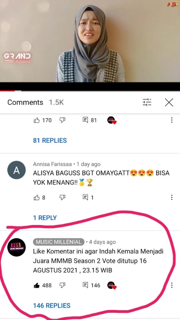 Indah Kemala, Kejar Mimpi Lewat Ajang Music Millenial Mencari Bakat X Tri Suaka