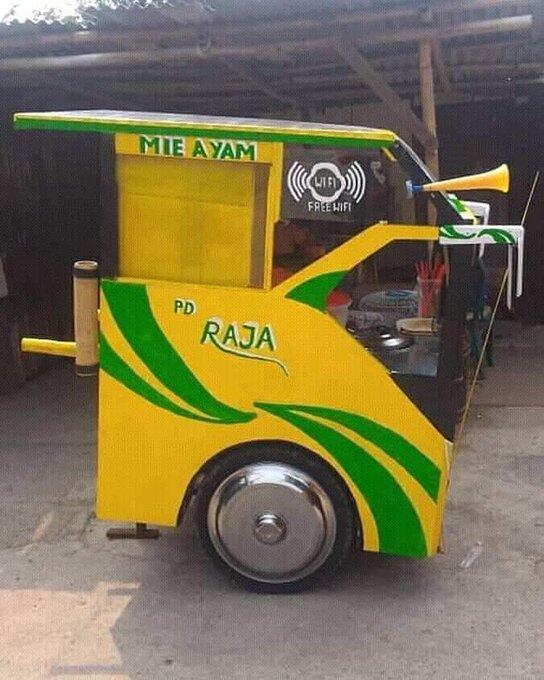 Promosi Usaha Bisa Dimulai dari Desain Gerobak yang Absurd sehingga Cepat Viral