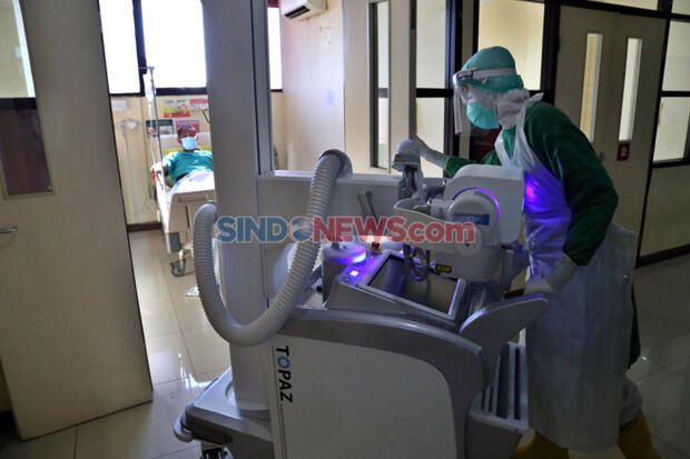 BOR Tempat Tidur RS di Jawa-Bali Turun, Satgas Covid-19: di Bawah Standar WHO 60%