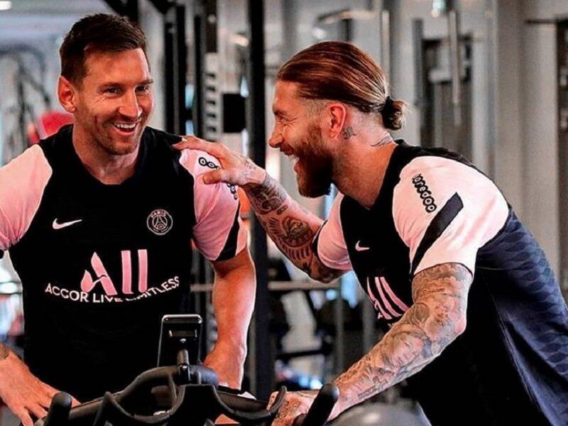Viral, Sergio Ramos Peluk Hangat Messi, Warganet: Lawan Menjadi Kawan
