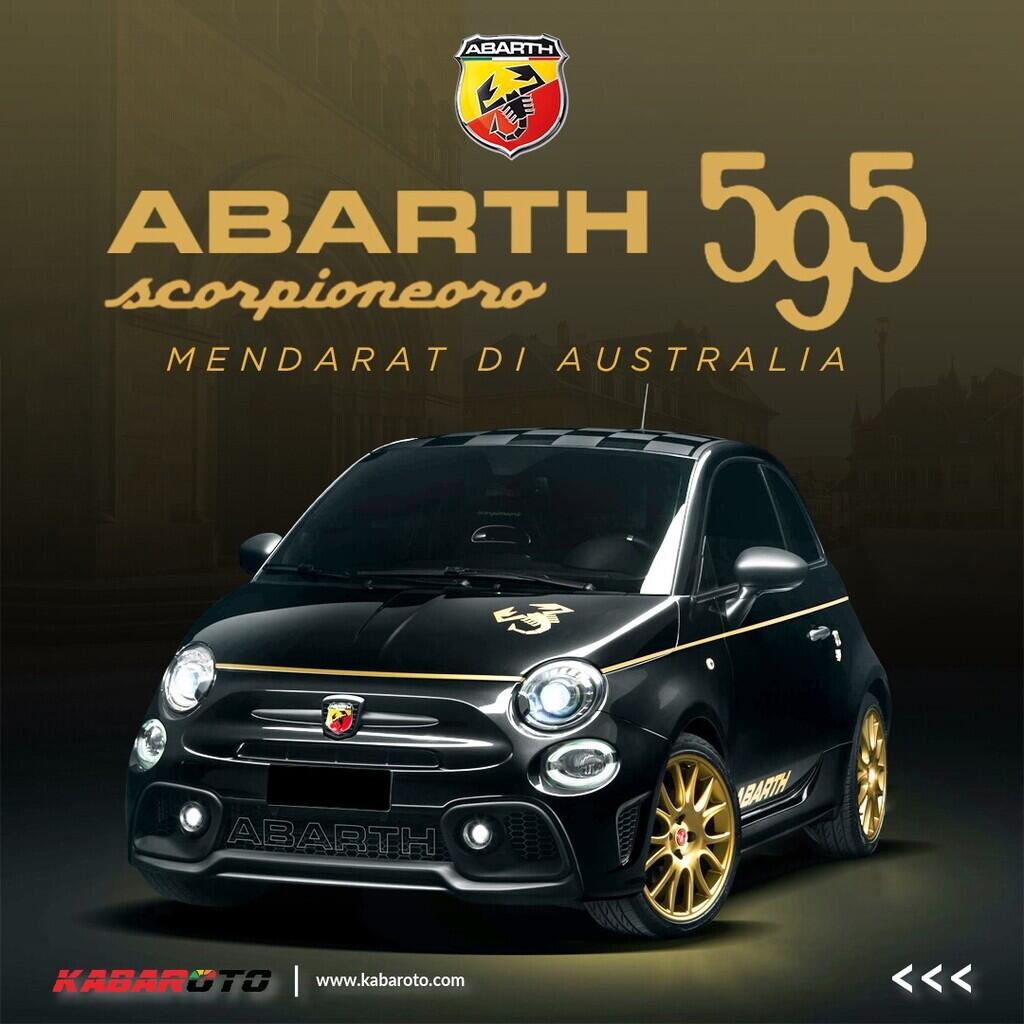 Abarth 595 Scorpioneoro Mendarat Di Australia