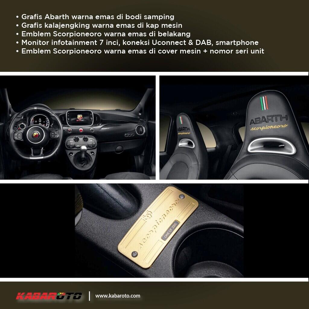 Abarth 595 Scorpioneoro Mendarat Di Australia