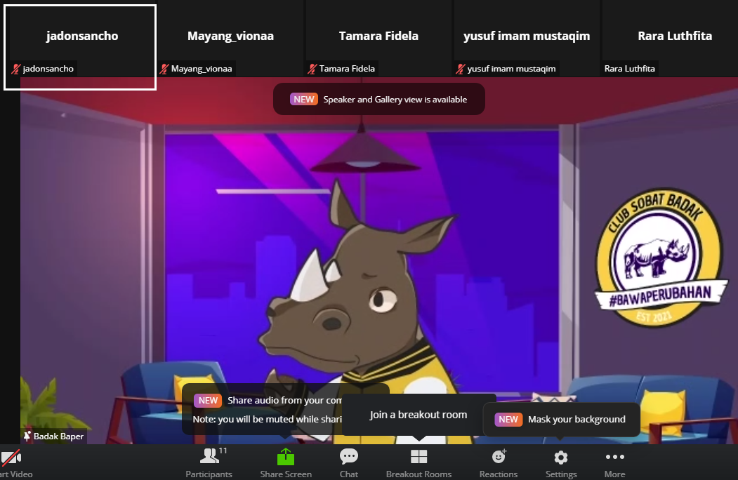 Gak Ikut Main Tapi Ikutan Tegang! Nonton Live Lelang Club Sobat Badak...