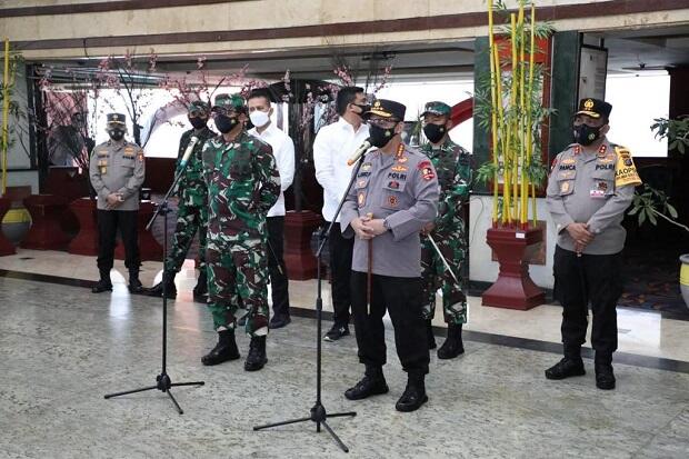 Sapa Pasien Isoter Covid-19, Panglima TNI: Lekas Sehat, Keluarga Menunggu di Rumah