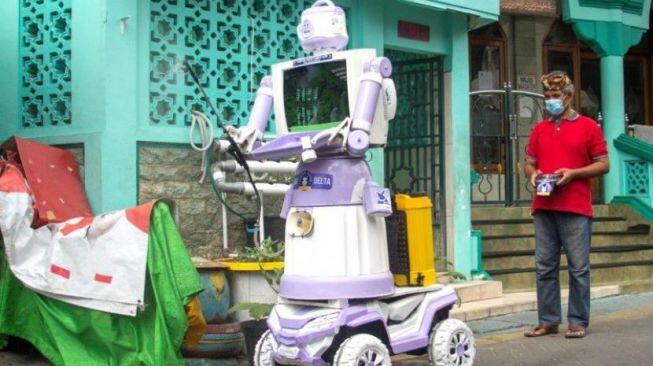 Robot dari &quot;Sampah&quot; Elektronik Buatan Indonesia Jadi Sorotan Media Asing