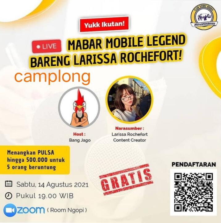 Pengalaman Seru Ane Live Streaming Mabar ML di Club Sobat Badak Bareng Larissa 