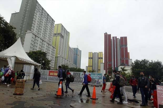 Pasien Covid-19 Dirawat di RSDC Wisma Atlet Kemayoran Tersisa 1.550 Orang