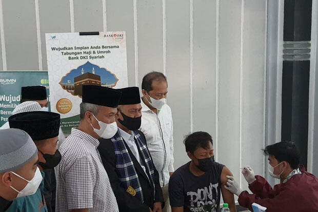 Sinergi dengan DMI, UUS Bank DKI Fasilitasi Mobil Vaksin Keliling di Tempat Ibadah