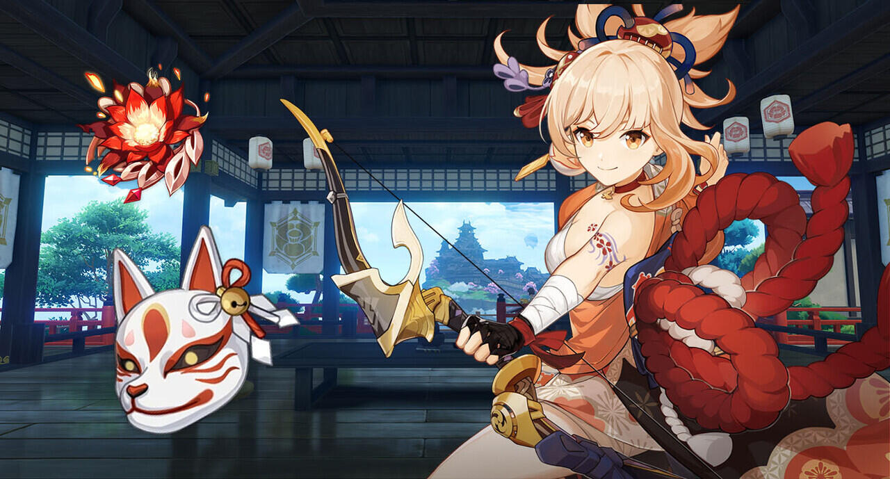 (Genshin Impact) The Next Level DPS! Inilah Pilihan Artefak Terbaik untuk Yoimiya
