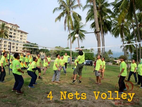 #Lomba17Agustus 4 Nets Volley