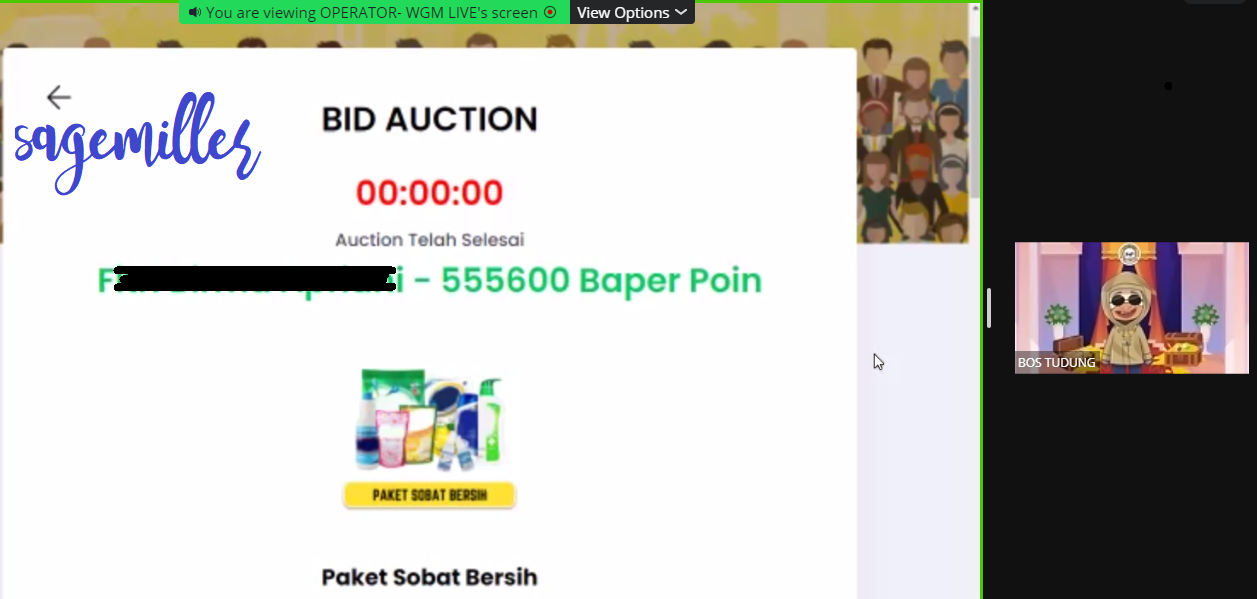 Sempat Tegang! Rebutan Paket Sobat Bersih Berakhir Anti Klimaks