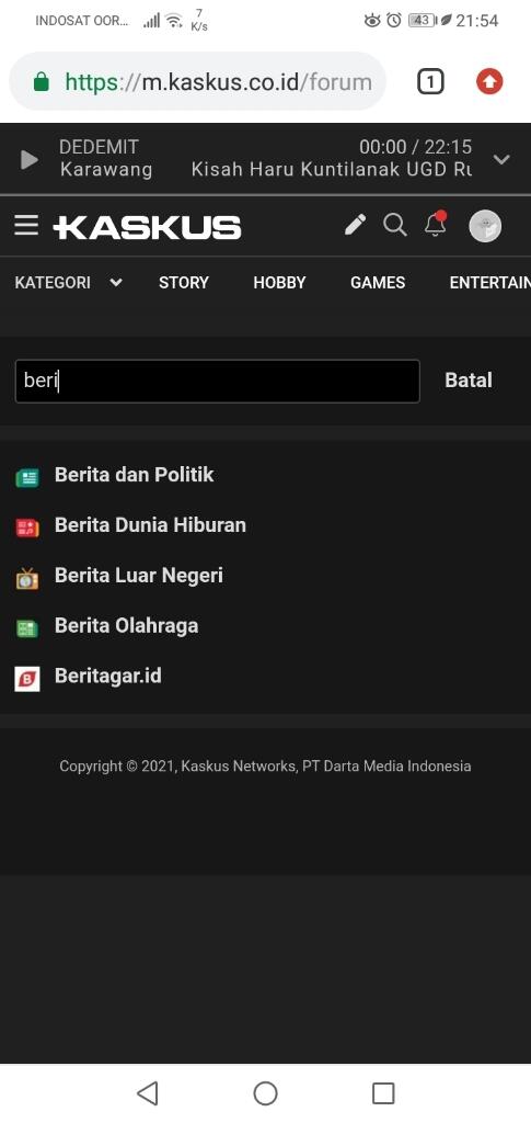 fitur search kategori 