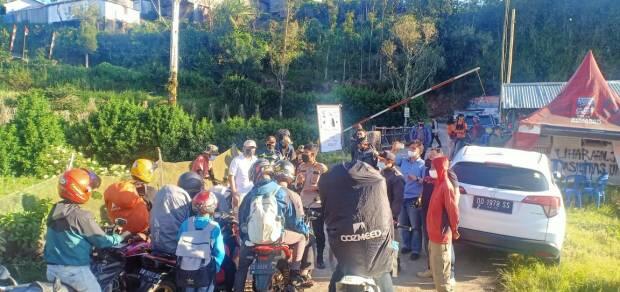 Ngotot Mendaki Gunung Bawakaraeng, Puluhan Pendaki Disekat dan Diputar Balik