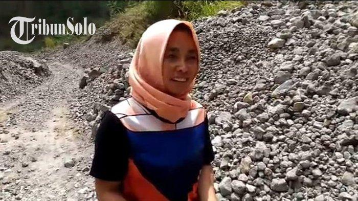 Cerita Janda di Kali Apu Boyolali Ikut Menambang Pasir untuk Hidupi Anak