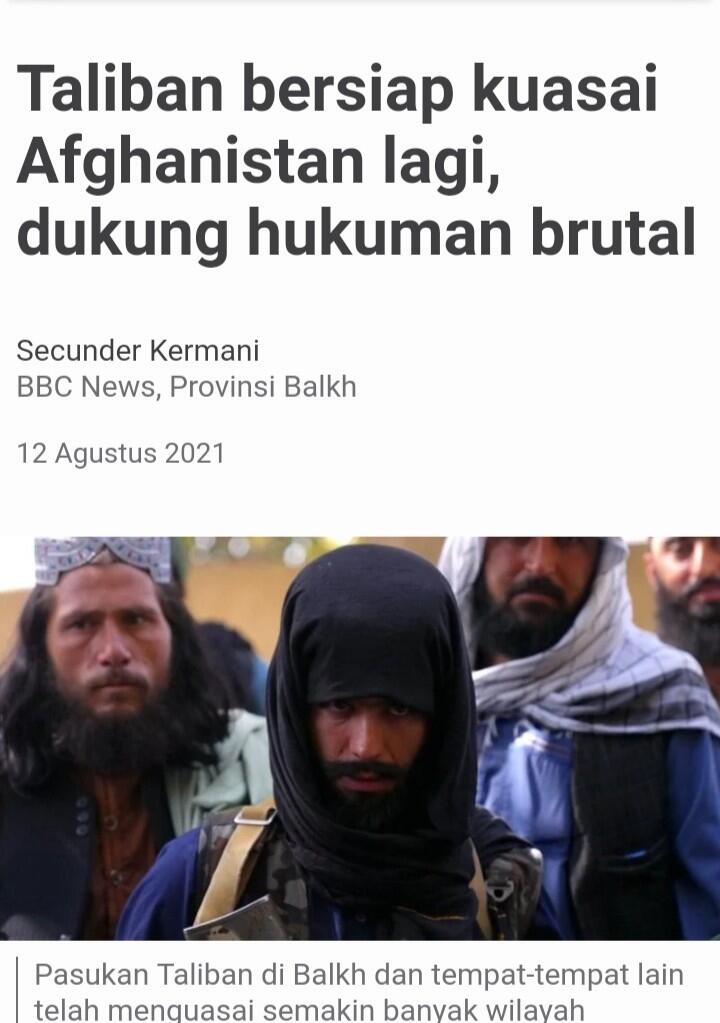 Tak Terima Afghanistan Disebut Mungkin Jadi Basis Kelompok Teroris, Kader Demokrat: