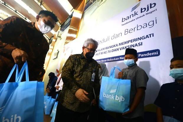 Meriah Hari Ulang Tahun Kemerdekaan RI ke-76 bersama bank bjb