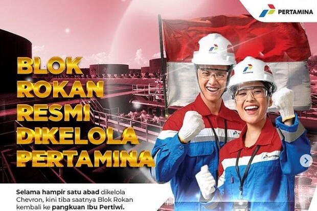 Belum Seminggu Garap Blok Rokan, Pertamina Kapalkan 350.000 Barel Minyak Mentah
