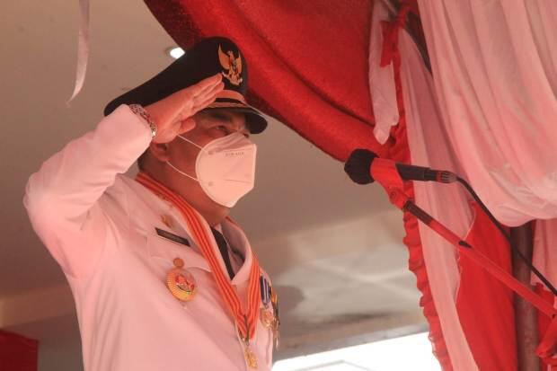 Bupati Hamim Pou Jadi Inspektur Upacara HUT ke-76 Kemerdekaan RI