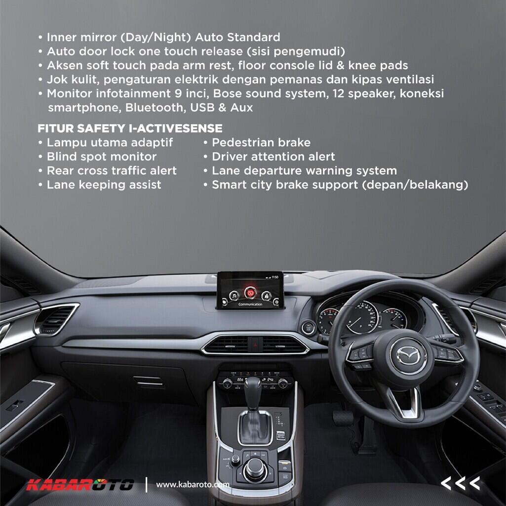 Mazda CX-9 Dan CX-5 GT &quot;Kuro Edition&quot; Melantai Di Indonesia