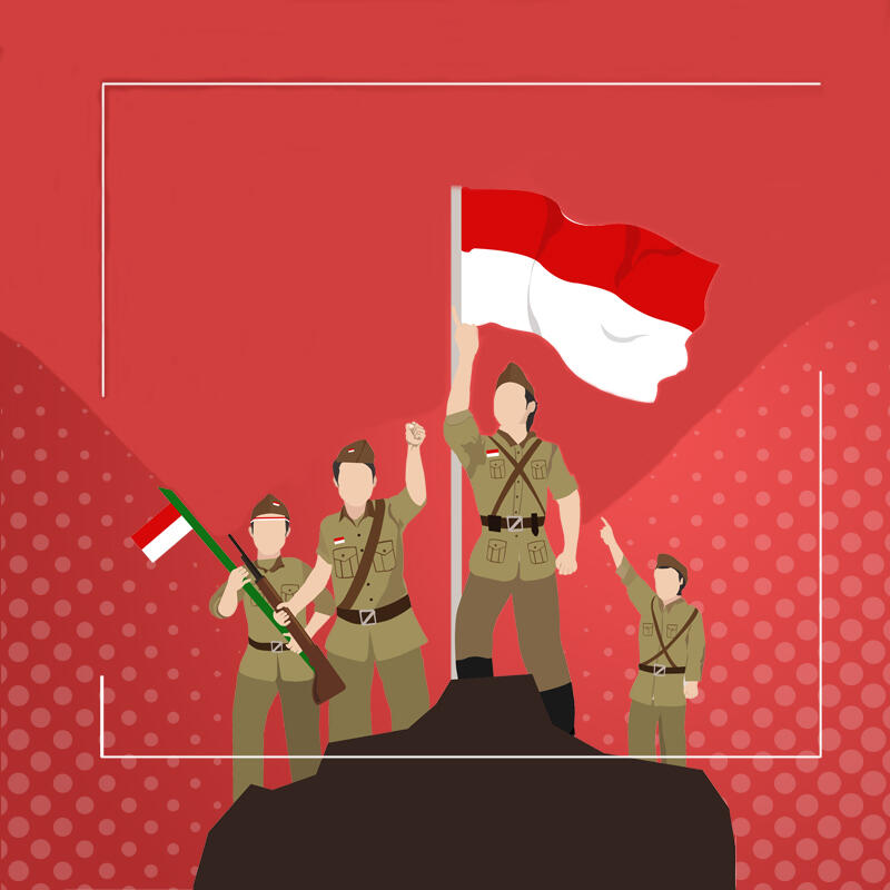 Bagi-Bagi Gambar Hari Kemerdekaan Indonesia 17 Agustus