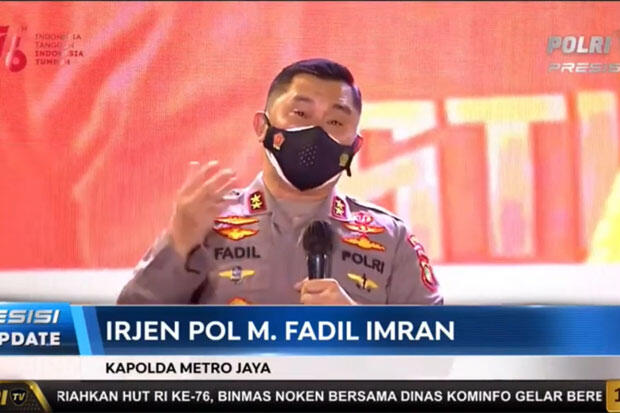 Pandemi Skenario Tuhan, Kapolda Metro: Kembali ke Jati Diri Bangsa