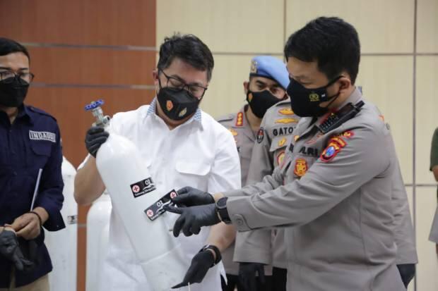 Tabung Oksigen Palsu dari Modifikasi Alat Pemadam Kebakaran Dijual Rp4 Juta