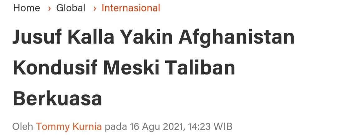 Pemerintah RI Matangkan Rencana Evakuasi WNI dari Afghanistan