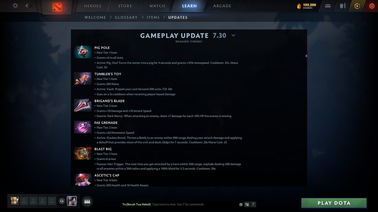 Update DOTA 2 Patch 7.30 Menjelang TI11 Bikin Gregetan!