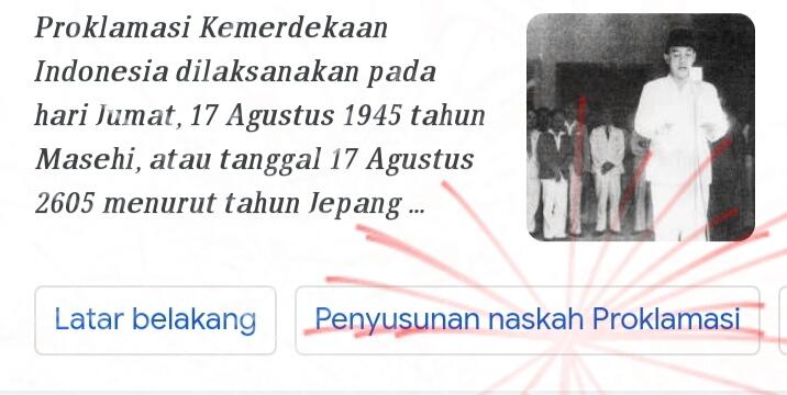 Apa yang Terjadi Saat Mengetik &quot;17 Agustus 1945&quot; di Google? Ternyata Akan Muncul Ini!