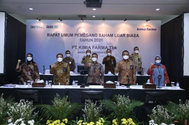RUPSLB Kimia Farma Setujui Gelar Rights Issue