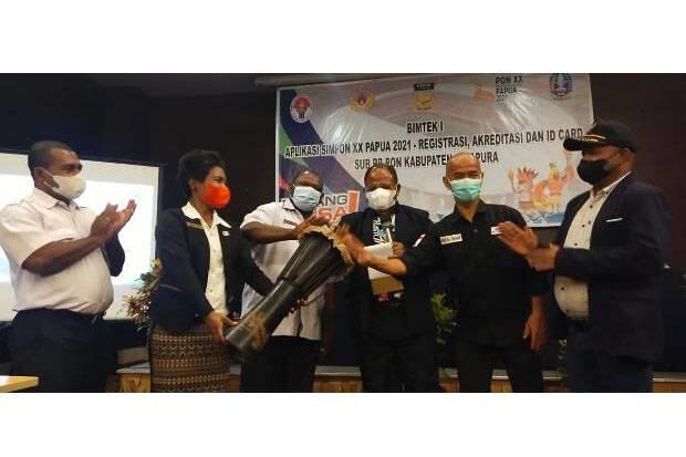Permudah Aktivitas selama PON, Sub PB PON Jayapura Gelar Bimtek Aplikasi SIMPON
