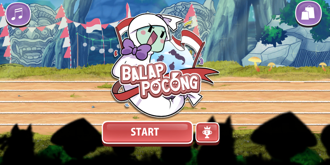 Ketika Pocong Ikut Lomba Olahraga