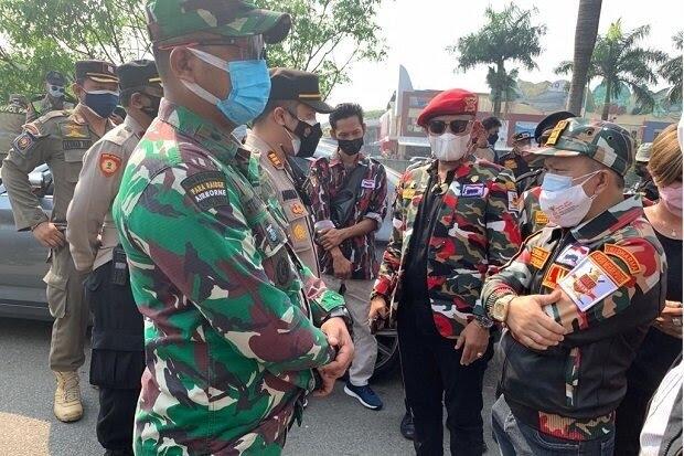 Pembentangan Merah Putih di Jembatan PIK Dilarang, LMP: Ini Teritorial NKRI!