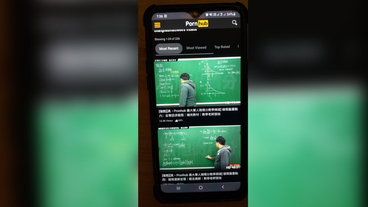 Inovasinya Keren, Tapi Kebablasan! Pria China Ini Mengajar Matematika di PornHub.